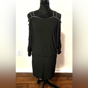 Betsy & Adam Black Cocktail Dress